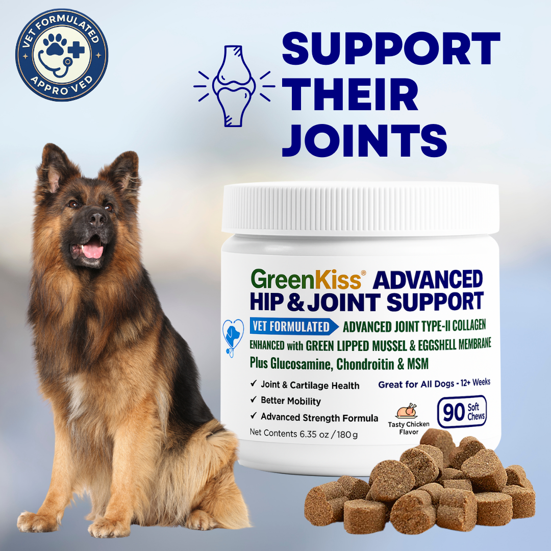GreenKiss® Advanced Hip & Joint Support Soft Chews