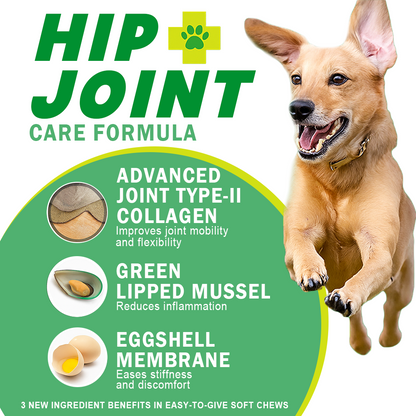 GreenKiss® Advanced Hip & Joint Support Soft Chews (Vet-formulated)